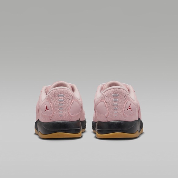 Jordan Kids Sneakers in Pink and Black with Red Accents - Picture 10 of 11